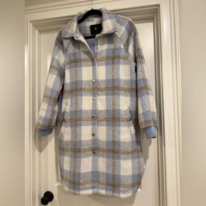 WOMENS size S 7 for All Mankind plaid coat